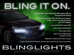 Holden Commodore LED DRL Head Light Strips Daytime Running Lamps Holden Commodore LED DRL Head Light Strips Daytime Running Lamps