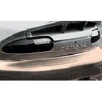 98-02 Chevy Camaro Tinted Tail Lamp Light Overlay Kit Smoked Film Protection 4th Generation