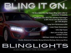 Volvo S40 LED Strips DRLs Headlamps Headlights Head Lamps Day Time Running Lights LEDs DRL Volvo S40 LED Strips DRLs Headlamps Headlights Head Lamps Day Time Running Lights LEDs DRL