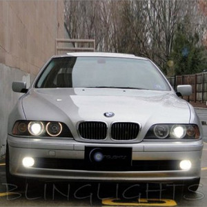 2000 2001 2002 2003 BMW 5 Series E39 Xenon Fog Lamps Driving Lights Foglamps Foglights Kit 2000 2001 2002 2003 BMW 5 Series E39 Xenon Fog Lamps Driving Lights Foglamps Foglights Kit