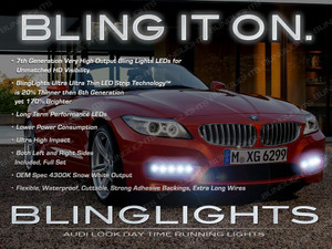 BMW Z4 e85 e86 e93 LED DRL Head Light Strips Day Time Running Lamp Kit