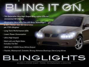 Pontiac G5 LED DRL Strips for Headlamps Headlights Head Lamps Day Time Running Lights Pontiac G5 LED DRL Strips for Headlamps Headlights Head Lamps Day Time Running Lights