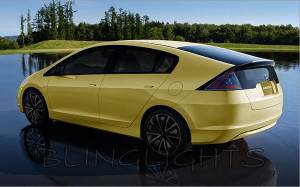 Honda Insight Smoked Tinted Taillamps Taillights Overlays Film Protection Honda Insight Smoked Tinted Taillamps Taillights Overlays Film Protection