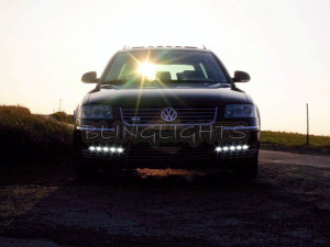 2001 2002 2003 2004 2005 Volkswagen VW Passat B5.5 LED DRL Strips Day Time Running Lights Lamps 2001 2002 2003 2004 2005 Volkswagen VW Passat B5.5 LED DRL Strips Day Time Running Lights Lamps