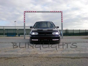 1991 1992 1993 1994 1995 1996 1997 1998 1999 Volkswagen VW Golf Mk3 LED DRL Strips DRLs Lights Lamps 1991 1992 1993 1994 1995 1996 1997 1998 1999 Volkswagen VW Golf Mk3 LED DRL Strips DRLs Lights Lamps