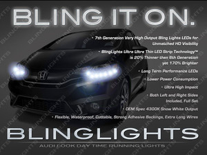 Honda Jazz LED DRL Head Light Strips Daytime Running Lamps Kit Honda Jazz LED DRL Head Light Strips Daytime Running Lamps Kit