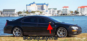 1999 2000 2001 2002 2003 2004 Chrysler 300M LED Side Mirrors Turnsignals Turn Signals Lights lamps 1999 2000 2001 2002 2003 2004 Chrysler 300M LED Side Mirrors Turnsignals Turn Signals Lights lamps