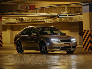 1999-2005 VW Jetta Bora A4 LED DRL Head Lights Strips Day Time Running Lamps Kit Volkswagen 1999-2005 VW Jetta Bora A4 LED DRL Head Lights Strips Day Time Running Lamps Kit Volkswagen