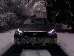 Infiniti M35 M45 LED DRL Head Light Strips Day Time Running Lamps 2006 2007 2008 2009 2010 Infiniti M35 M45 LED DRL Head Light Strips Day Time Running Lamps 2006 2007 2008 2009 2010