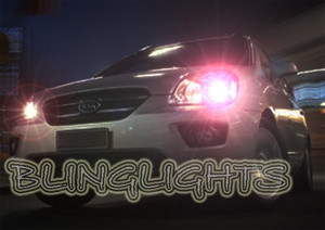 2007 2008 2009 Kia Rondo White Bulbs for Headlamps Headlights Head Lamps Lights