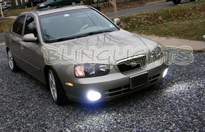 Blue LED Fog Lights Lamps for 2001 2002 2003 Hyundai Elantra GLS Blue LED Fog Lights Lamps for 2001 2002 2003 Hyundai Elantra GLS