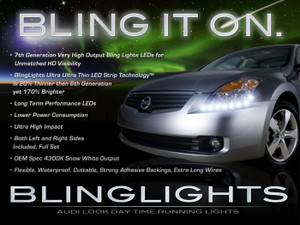 2007 2008 2009 Nissan Altima LED DRL Light Strips for Headlamps Headlights Head Lamps Strip Lights 2007 2008 2009 Nissan Altima LED DRL Light Strips for Headlamps Headlights Head Lamps Strip Lights