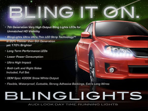 LED DRL Head Lamp Strips Daytime Running Lights for Subaru Impreza WRX all years LED DRL Head Lamp Strips Daytime Running Lights for Subaru Impreza WRX all years
