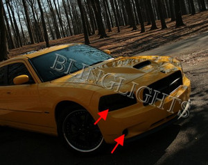 Dodge Magnum Tint Protection Film for Smoked Headlamps Headlights Head Lamps Lights Overlays