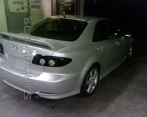 2003 2004 2005 2006 2007 2008 Mazda6 Tinted Smoked Protection Overlays for Taillamps Taillights 2003 2004 2005 2006 2007 2008 Mazda6 Tinted Smoked Protection Overlays for Taillamps Taillights