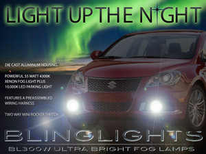 2010 2011 2012 2013 2014 Suzuki Kizashi Xenon Fog Lights Driving Lamps 2010 2011 2012 2013 2014 Suzuki Kizashi Xenon Fog Lights Driving Lamps