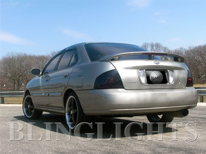 2000 2001 2002 2003 Nissan Sentra Tinted Taillamp Overlay Covers Kit