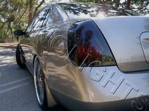 2002 2003 2004 Nissan Altima Tinted Film Taillight Overlay Covers 2002 2003 2004 Nissan Altima Tinted Film Taillight Overlay Covers