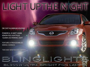 BlingLights Fog Lights Kit for 2010 2011 2012 Nissan Altima Coupe D32 BlingLights Fog Lights Kit for 2010 2011 2012 Nissan Altima Coupe D32
