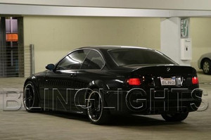 BMW 3-Series E46 Tinted Smoked Tail Lamp Light Overlays Film Protection BMW 3-Series E46 Tinted Smoked Tail Lamp Light Overlays Film Protection