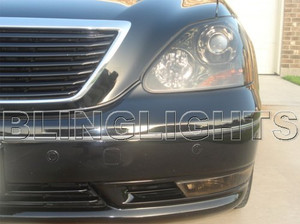 Lexus LS430 Tinted Smoked Headlamps Headlights Overlays Kit Protection Film 2001-2006