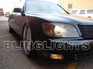 1998 1999 2000 Lexus LS400 Tint Protection Film for Smoked Headlamps Headlights Head Lamps Lights 1998 1999 2000 Lexus LS400 Tint Protection Film for Smoked Headlamps Headlights Head Lamps Lights