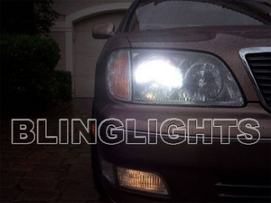1998 1999 2000 Lexus LS400 4750K White Upgrade Bulbs Headlamps Headlights Head Lamps Lights 1998 1999 2000 Lexus LS400 4750K White Upgrade Bulbs Headlamps Headlights Head Lamps Lights