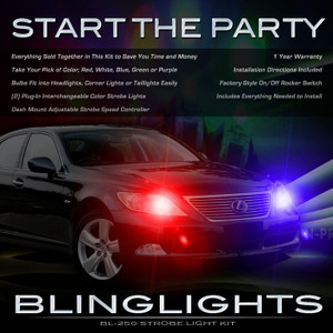 2001 2002 2003 2004 2005 2006 Lexus LS430 LS Strobes Headlamps Headlights Head Lamps Strobe Lights 2001 2002 2003 2004 2005 2006 Lexus LS430 LS Strobes Headlamps Headlights Head Lamps Strobe Lights