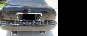 1999-2004 Acura RL Smoked Tinted Taillamps Taillights Overlays Film Protection 1999-2004 Acura RL Smoked Tinted Taillamps Taillights Overlays Film Protection