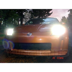 Nissan 350z White Light Bulbs for Halogen Headlamps Headlights 2003 2004 2005 2006 2007 2008 2009 Nissan 350z White Light Bulbs for Halogen Headlamps Headlights 2003 2004 2005 2006 2007 2008 2009