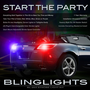 Saturn Sky Strobe Lights Kit for Taillamps Headlamps Taillights Headlights Tail Head Lamps Strobes Saturn Sky Strobe Lights Kit for Taillamps Headlamps Taillights Headlights Tail Head Lamps Strobes