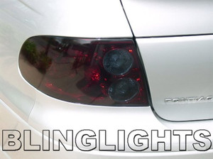 2004 2005 2006 Pontiac GTO Tinted Smoked Taillamps Taillights Protection Overlays Film 2004 2005 2006 Pontiac GTO Tinted Smoked Taillamps Taillights Protection Overlays Film
