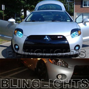 2006 2007 2008 Mitsubishi Eclipse Blue LED Foglamps Foglights Fog Lamps Driving Lights Kit 2006 2007 2008 Mitsubishi Eclipse Blue LED Foglamps Foglights Fog Lamps Driving Lights Kit