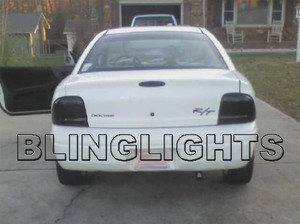1995-1999 Chrysler Neon Smoke Tint Taillamps Taillights Overlays Film Protection 1995-1999 Chrysler Neon Smoke Tint Taillamps Taillights Overlays Film Protection