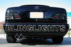 1998 1999 Mercedes E300 Smoked Taillamps Taillights Tail Lamps Tint Film Overlays E 300 w210 e-class 1998 1999 Mercedes E300 Smoked Taillamps Taillights Tail Lamps Tint Film Overlays E 300 w210 e-class