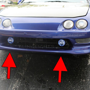 Xenon Halogen Fog Lights Lamps for 1994-2001 Acura Integra Xenon Halogen Fog Lights Lamps for 1994-2001 Acura Integra