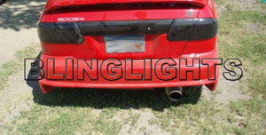 Nissan 200SX B14 Tinted Smoked Tail Lamp Light Overlays Film Protection Nissan 200SX B14 Tinted Smoked Tail Lamp Light Overlays Film Protection