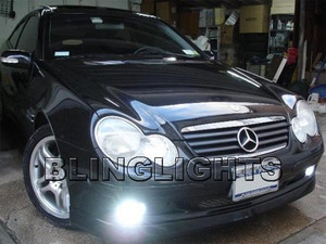 2001 2002 2003 2004 Mercedes-Benz C240 Xenon Fog Lights Driving Lamps Foglamps Kit C 240 w203 2001 2002 2003 2004 Mercedes-Benz C240 Xenon Fog Lights Driving Lamps Foglamps Kit C 240 w203