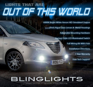 2012-2015 Chrysler Lancia Ypsilon Fog Lamp Driving Light Kit 846 2012-2015 Chrysler Lancia Ypsilon Fog Lamp Driving Light Kit 846