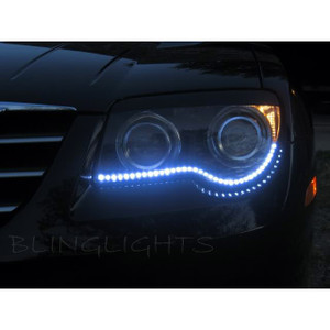 LED DRL Head Light Strips Day Time Running Lamps for Chrysler Crossfire LED DRL Head Light Strips Day Time Running Lamps for Chrysler Crossfire