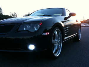 BlingLights Fog Lights Kit for 2004 2005 2006 2007 2008 Chrysler Crossfire