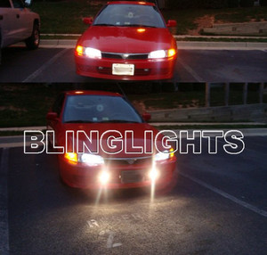 1997-2002 Mitsubishi Mirage Xenon Fog Lights Driving Lamps Kit 1998 1999 2000 2001 1997-2002 Mitsubishi Mirage Xenon Fog Lights Driving Lamps Kit 1998 1999 2000 2001