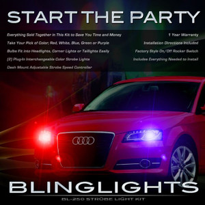 Audi A3 Police Strobe Light Kit for Headlamps Headlights Head Lamps Lights Strobes Audi A3 Police Strobe Light Kit for Headlamps Headlights Head Lamps Lights Strobes