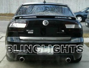 Mercury Milan Tinted Smoked Taillamps Taillights Overlays Protection Film Mercury Milan Tinted Smoked Taillamps Taillights Overlays Protection Film