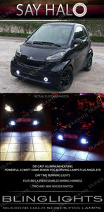 2008-2020 Smart Fortwo Non-Halo Fog Lamp Kit w164 w204 w216 w451 w453 2008-2020 Smart Fortwo Non-Halo Fog Lamp Kit w164 w204 w216 w451 w453