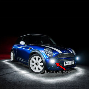 2004-2008 BMW Mini Cooper R52 Convertible Xenon Fog Lamp Driving Light Kit 2004-2008 BMW Mini Cooper R52 Convertible Xenon Fog Lamp Driving Light Kit