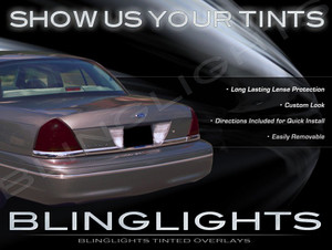 2003 2004 Mercury Marauder Tinted Smoked Overlays Film for Taillamps Taillights Tail Lights Lamps 2003 2004 Mercury Marauder Tinted Smoked Overlays Film for Taillamps Taillights Tail Lights Lamps