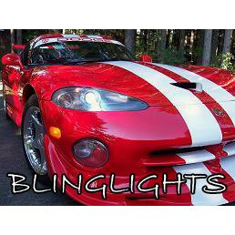 1992-2004 Dodge Viper Bright White Replacement Light Bulbs for Headlamps Headlights Upgrade