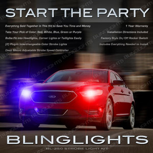 Ford Taurus Interceptor Strobe Head Light Tail Lamp Kit Ford Taurus Interceptor Strobe Head Light Tail Lamp Kit