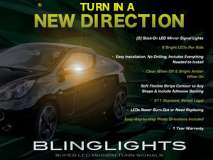 Renault Wind LED Side Mirrors Turnsignals Lights Lamps Turn Signalers Accents Renault Wind LED Side Mirrors Turnsignals Lights Lamps Turn Signalers Accents